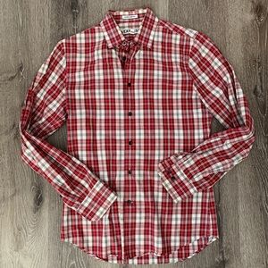 Express plaid dress shirt